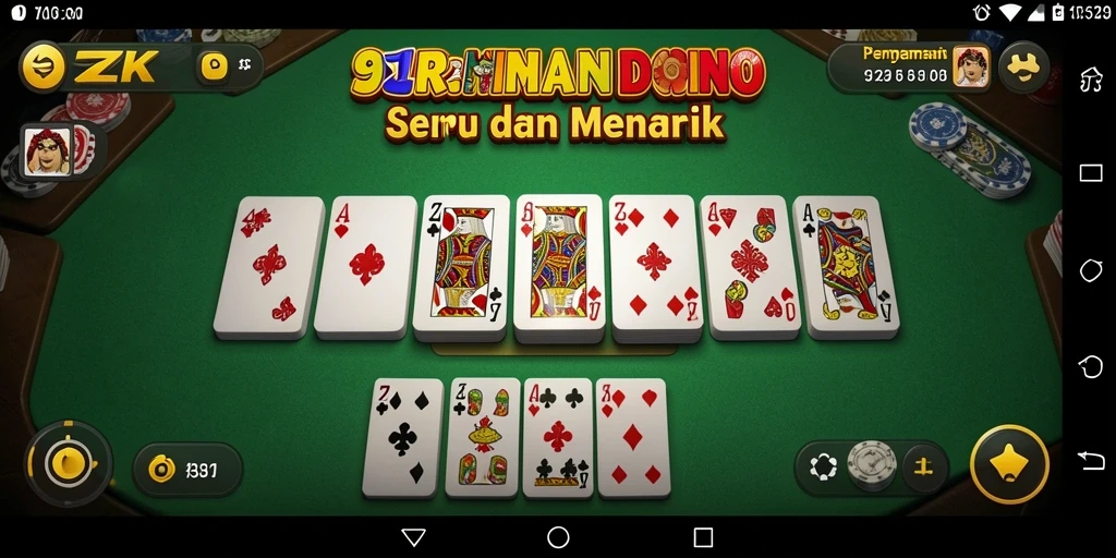 Tampilan menarik dari gameplay 9ZK yang menyenangkan dan interaktif.