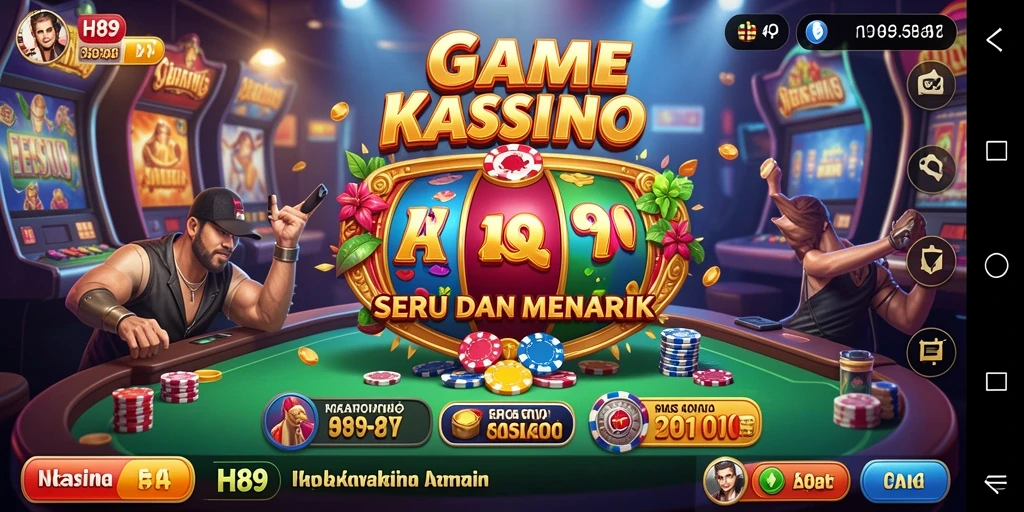 Tampilan gameplay H89 yang menarik dalam dunia Kasino.