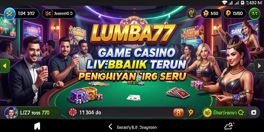 Tampilan gameplay langsung dari LUMBA77 yang memikat dan interaktif.