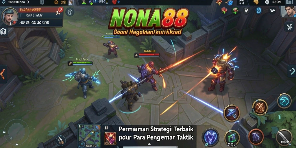 Tampilan gameplay NONA88 yang seru dan dinamis.