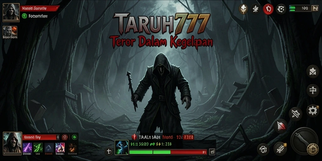 Gameplay menegangkan TARUH777 yang penuh dengan elemen horor.