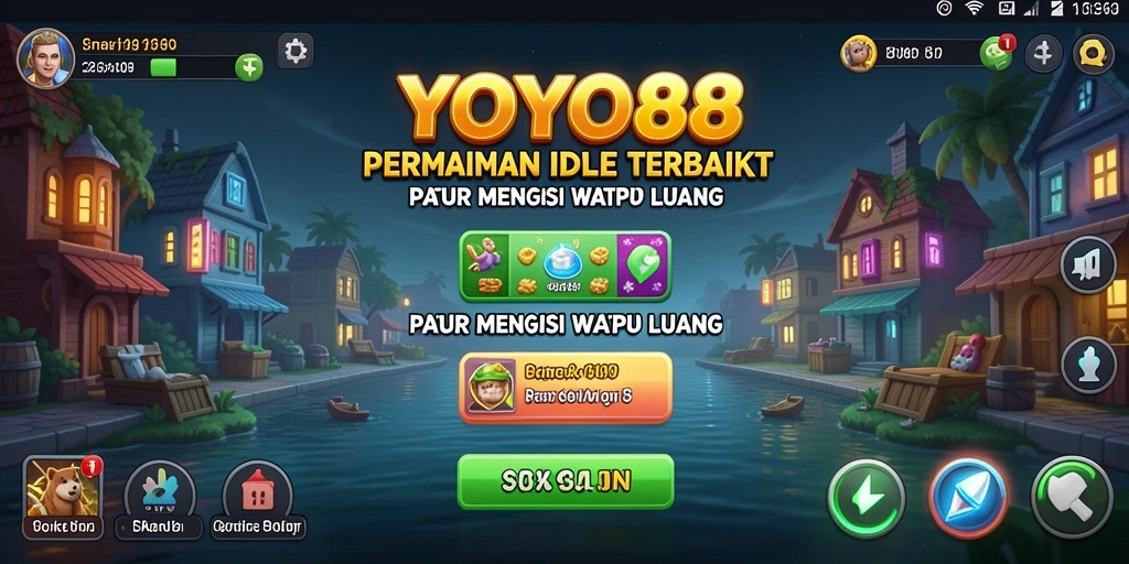 Tangkapan layar gameplay YOYO88 yang menunjukkan karakter sedang beraksi.